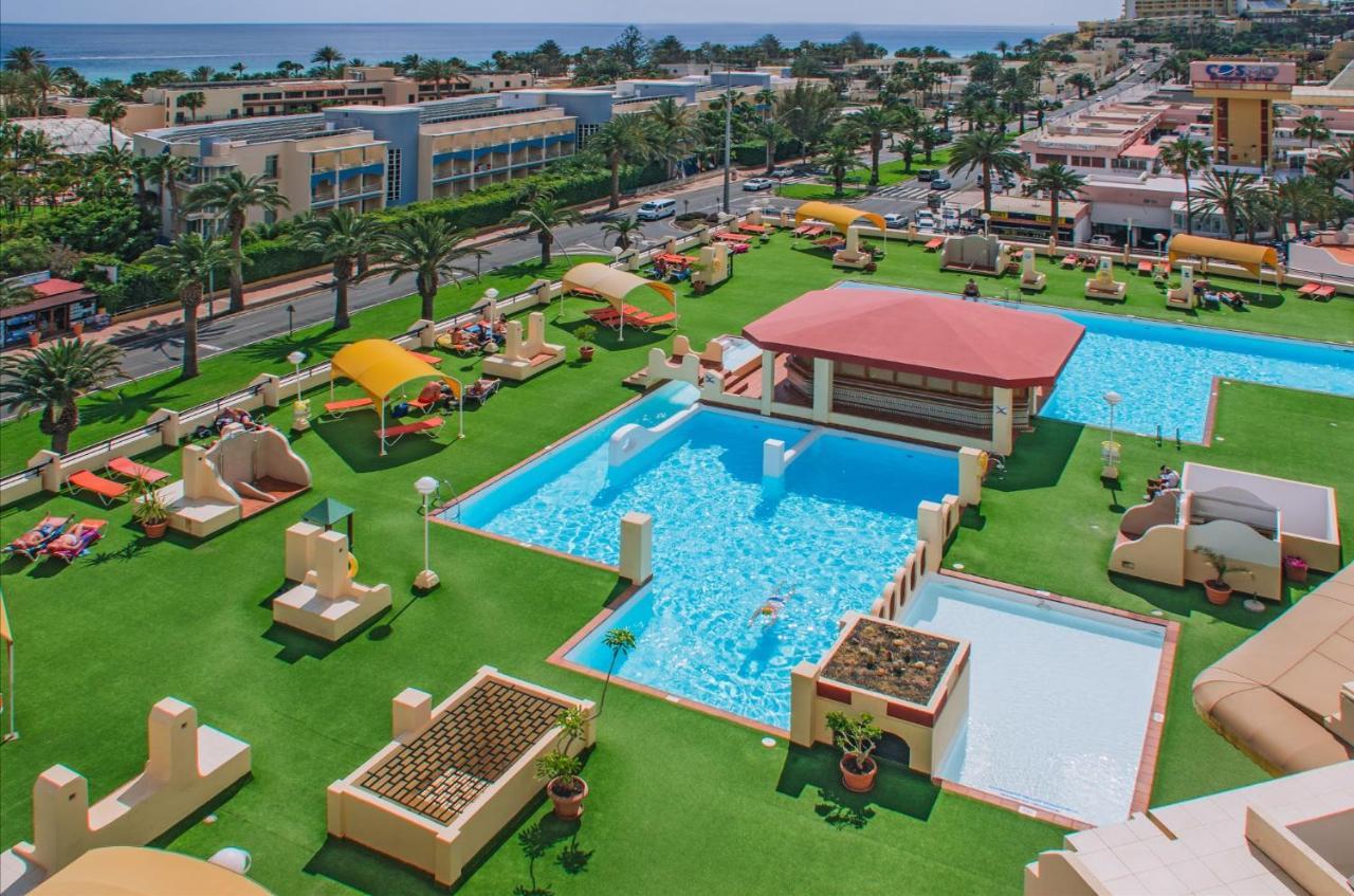 Terrazza E Vista Sull'Oceano, Wi-Fi, Piano 3, Piscina Sullo Stesso Piano Daire Morro Jable  Dış mekan fotoğraf